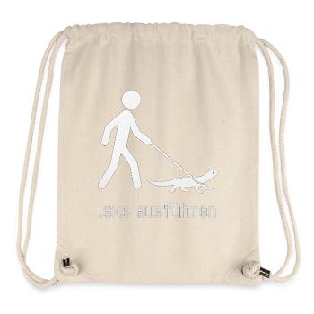 exe ausführen - Stanley/Stella recycelter Gym Bag - Naturweiß - Vorne