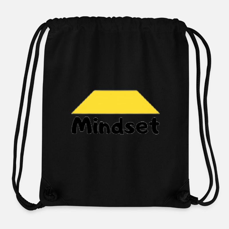 Mindset - Stanley/Stella recycelter Gym Bag - Schwarz
