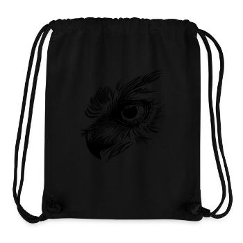 Owl Beak - Owl Eye - Stanley/Stella Recycled Gym Bag - black - Front