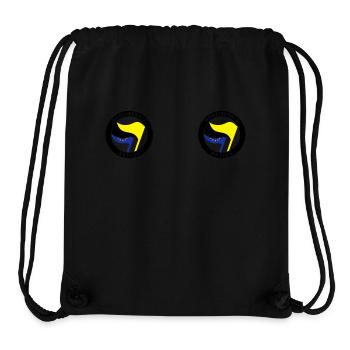 Neoliberale Aktion - Stanley/Stella recycelter Gym Bag - Schwarz - Vorne
