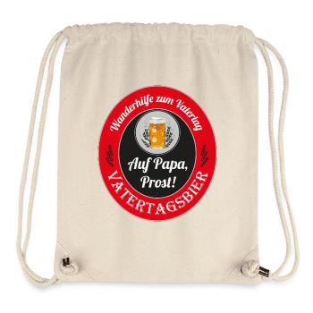 Vatertag Beer Label - Stanley/Stella recycelter Gym Bag - Naturweiß - Vorne
