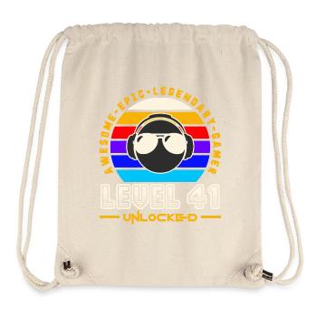 Level 41 - Stanley/Stella Recycled Gym Bag - natural - Front