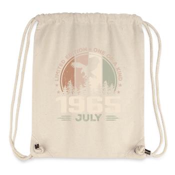 Incomparable since July 1965, 59th Anniversary - Stanley/Stella Recycled Gym Bag - natural - Front