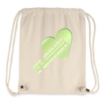 Gold Florin - Stanley/Stella recycelter Gym Bag - Naturweiß - Vorne