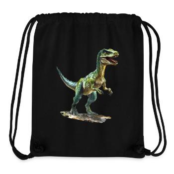The extinction of the dinosaurs - Stanley/Stella Recycled Gym Bag - black - Front