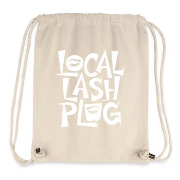 Deine Lash-Expertin - Stanley/Stella recycelter Gym Bag - Naturweiß - Vorne