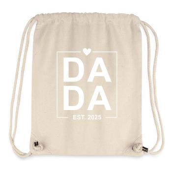 Dada Est 2025 white - Stanley/Stella Recycled Gym Bag - natural - Front