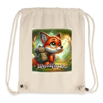 Waldfuchs - Stanley/Stella recycelter Gym Bag - Naturweiß - Vorne