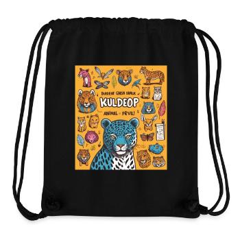 Kuldeop - Stanley/Stella Recycled Gym Bag - black - Front