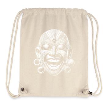 Maske - Stanley/Stella recycelter Gym Bag - Naturweiß - Vorne
