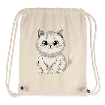 Persian cat - Stanley/Stella Recycled Gym Bag - natural - Front