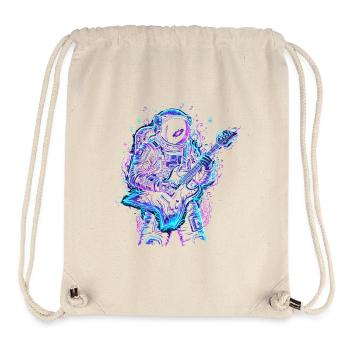 Astronaut Musician - E-Gitarre - Stanley/Stella recycelter Gym Bag - Naturweiß - Vorne