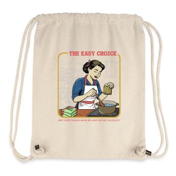 The Easy Choice - Stanley/Stella Recycled Gym Bag - natural - Front