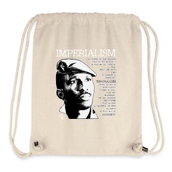 Thomas Sankara: imperialism - Stanley/Stella Recycled Gym Bag - natural - Front
