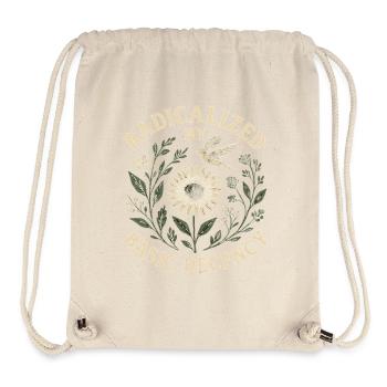 Radicalized by Basic Decency Statement Trend - Stanley/Stella Recycled Gym Bag - natural - Front