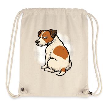 Jack Russel terrier Jack russel Besitzer Jacky - Stanley/Stella recycelter Gym Bag - Naturweiß - Vorne
