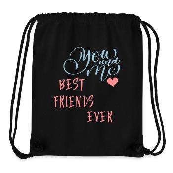 Best Friends ever - Stanley/Stella Recycled Gym Bag - black - Front