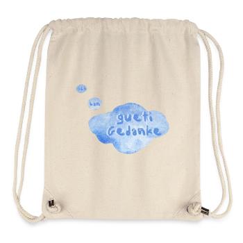 gueti Gedanke - Stanley/Stella recycelter Gym Bag - Naturweiß - Vorne