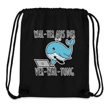 Administrator Administrator, Administrative Employee - Stanley/Stella Recycled Gym Bag - black - Front