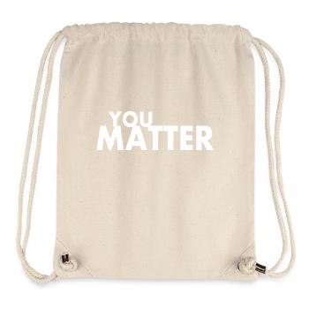 You matter - Stanley/Stella Recycled Gym Bag - natural - Front