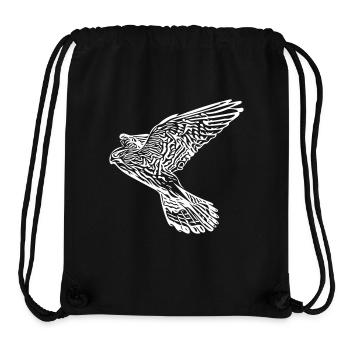 Falcon - Stanley/Stella Recycled Gym Bag - black - Front