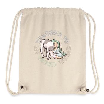 Welcome to my Veggie World - Sac à cordon recyclé Stanley/Stella - blanc naturel - Devant