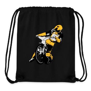 Speedway Racing - Stanley/Stella recycelter Gym Bag - Schwarz - Vorne