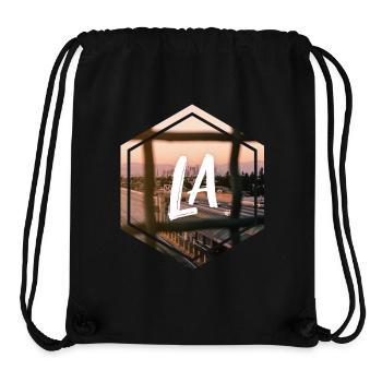 LA - Stanley/Stella Recycled Gym Bag - black - Front