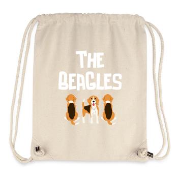 Beagle, Jagd, Jagdhund - Stanley/Stella recycelter Gym Bag - Naturweiß - Vorne