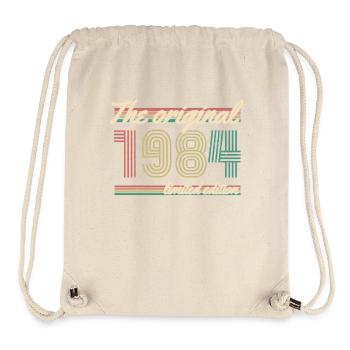 1984 ST L’édition limitée originale - Sac à cordon recyclé Stanley/Stella - blanc naturel - Devant