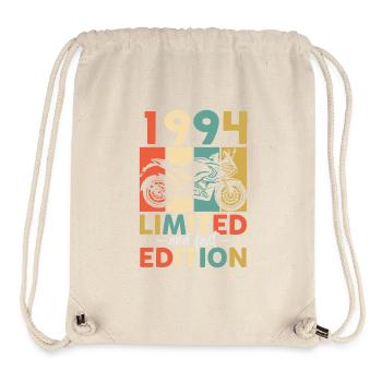 1994 - Edition limitée et rapide - Anniversaire 1994 - Sac à cordon recyclé Stanley/Stella - blanc naturel - Devant