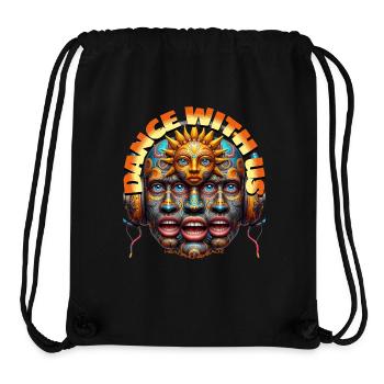 DANCE WITH US - Crazy Creature with Headphones! - Stanley/Stella Recycled Gym Bag - black - Front