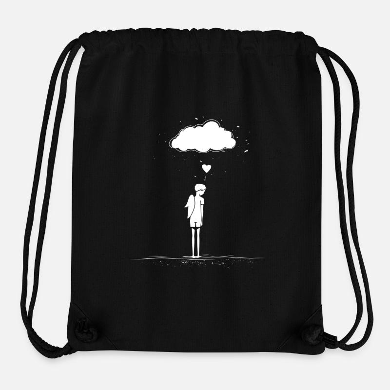 Sad Love - Stanley/Stella recycelter Gym Bag - Schwarz
