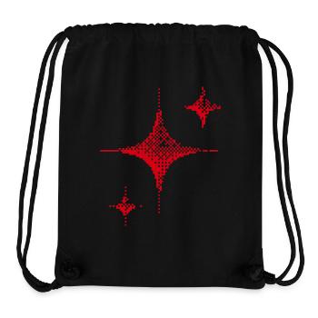 Red Spark Minimal - Stanley/Stella Recycled Gym Bag - black - Front