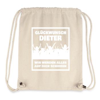Dieter - Stanley/Stella recycelter Gym Bag - Naturweiß - Vorne