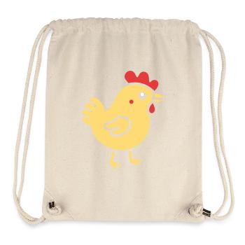 Chicken - Stanley/Stella Recycled Gym Bag - natural - Front