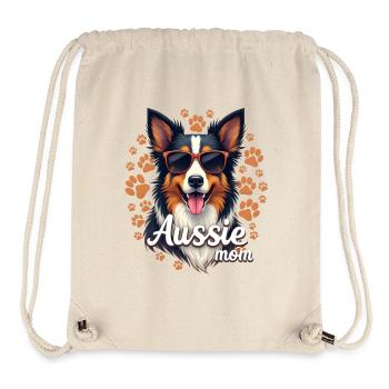 Aussie Mom - Stanley/Stella Recycled Gym Bag - natural - Front
