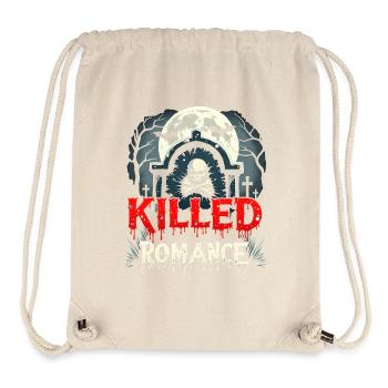 Social Media Killed the Romance - Stanley/Stella Recycled Gym Bag - natural - Front