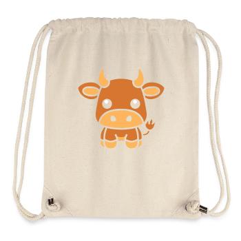 Bull - Stanley/Stella Recycled Gym Bag - natural - Front