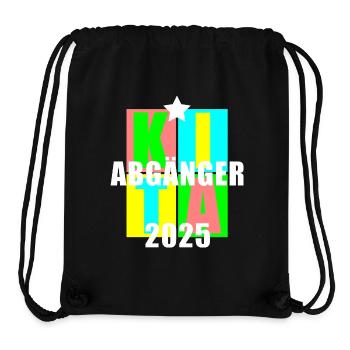 Kita Abgänger 2025 - Stanley/Stella recycelter Gym Bag - Schwarz - Vorne