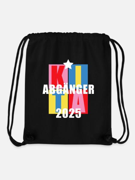 Kita Abgänger 2025 - Stanley/Stella recycelter Gym Bag - Schwarz