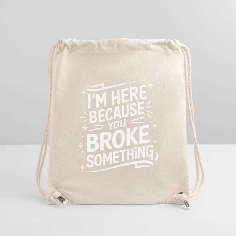 Technischer Support Computerfreak Nerd Stanley/Stella recycelter Gym Bag