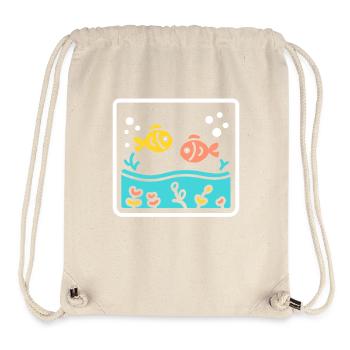 aquarium - Stanley/Stella Recycled Gym Bag - natural - Front