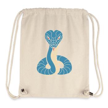 cobra - Sac à cordon recyclé Stanley/Stella - blanc naturel - Devant