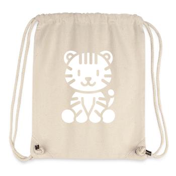 Tiger - Stanley/Stella recycelter Gym Bag - Naturweiß - Vorne