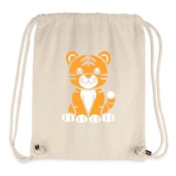 Tiger - Stanley/Stella recycelter Gym Bag - Naturweiß - Vorne