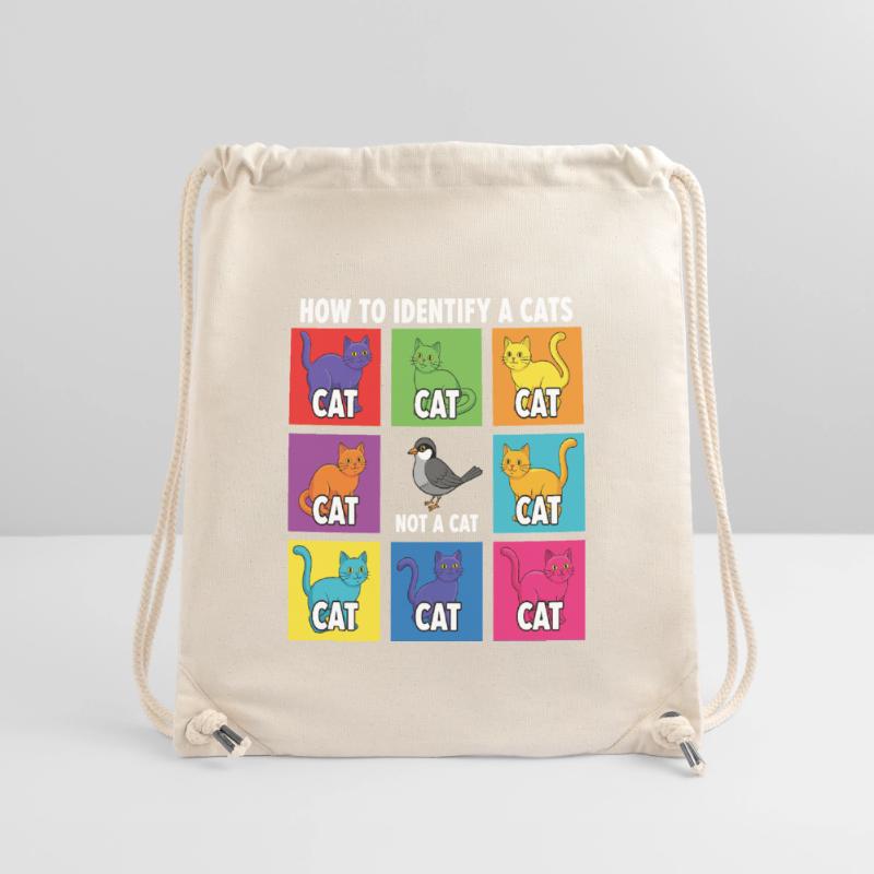 Cat Identification Guide Stanley/Stella Recycled Gym Bag
