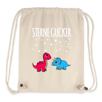Dino Sterne Gucker - Stanley/Stella recycelter Gym Bag - Naturweiß - Vorne