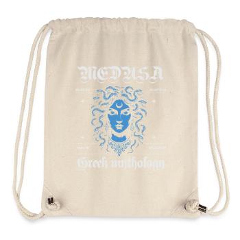 Mythological Medusa Design - Stanley/Stella Recycled Gym Bag - natural - Front
