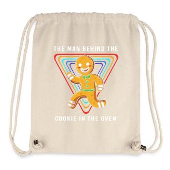 Werdende Väter Werdender Papa - Stanley/Stella recycelter Gym Bag - Naturweiß - Vorne